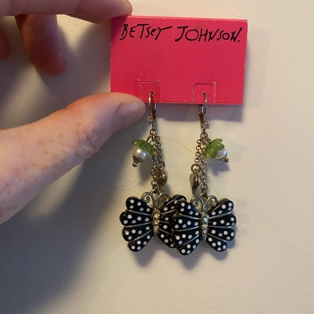 New Betsey johnson earrings​​​​
